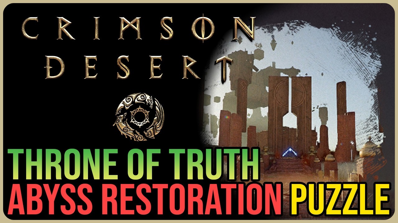 Throne of Truth Abyss Puzzle Solution &ndash; Crimson Desert