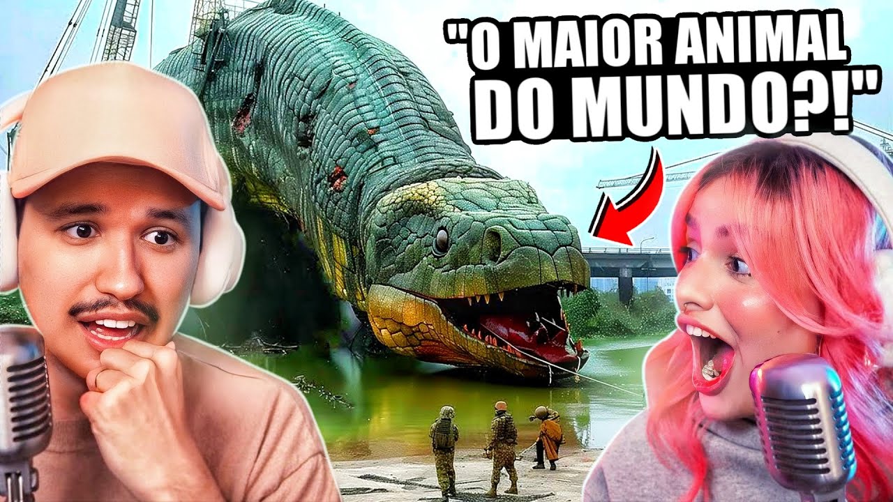 as MAIORES CRIATURAS que já existiram na TERRA! | React Fala sério