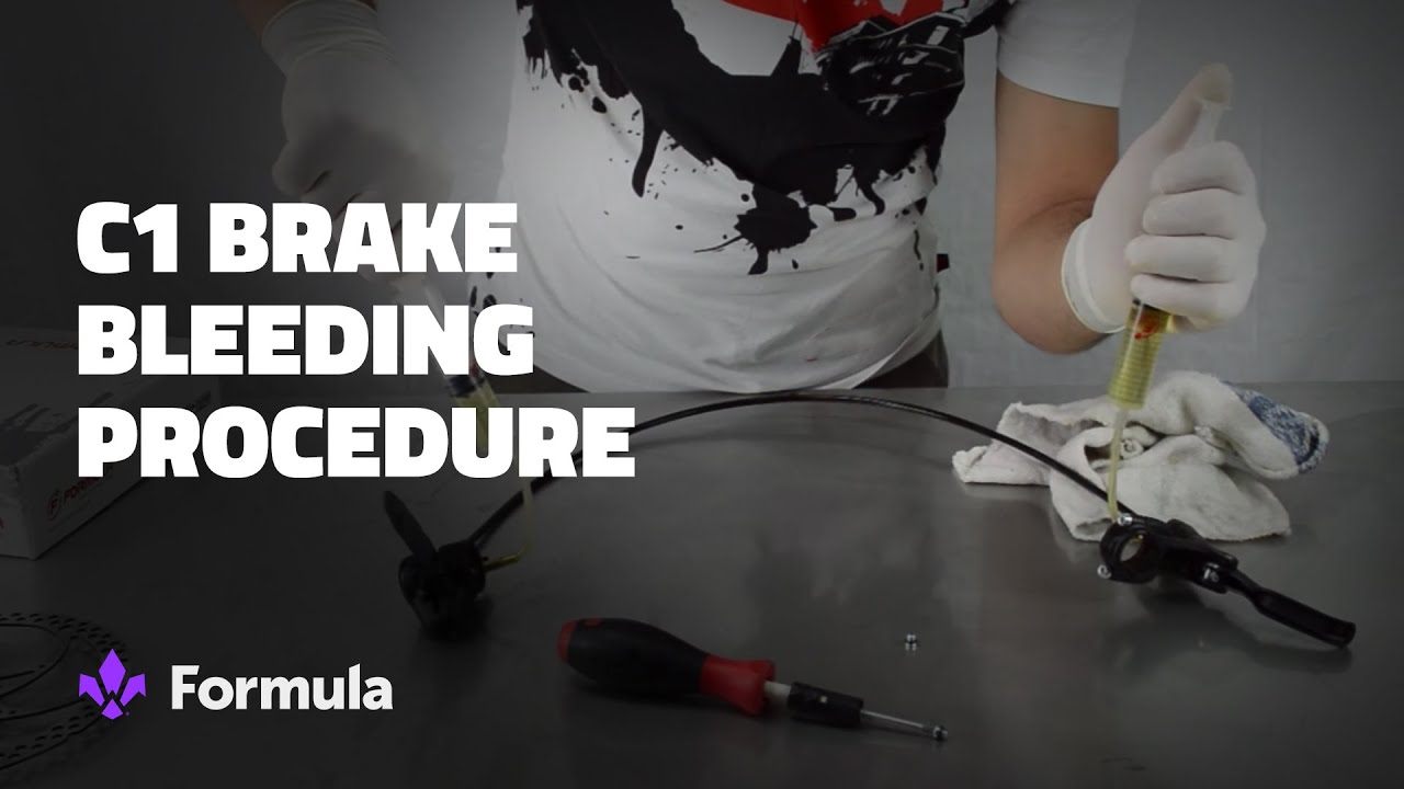 C1 Brake Bleeding Procedure