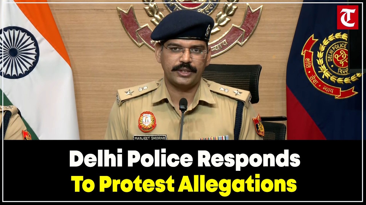 Delhi Police Briefs Media on Jantar Mantar Protest, Responds to Key Allegations