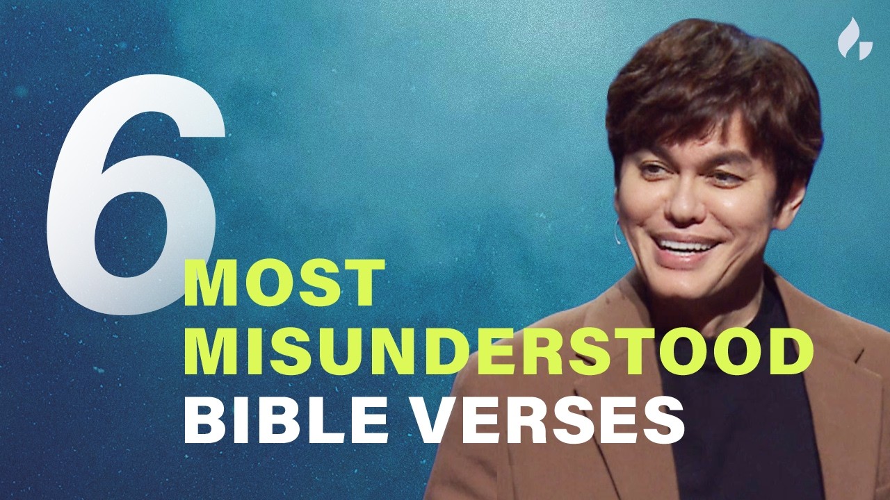 Top 6 Most Misunderstood Verses In The Bible Explained | Joseph Prince