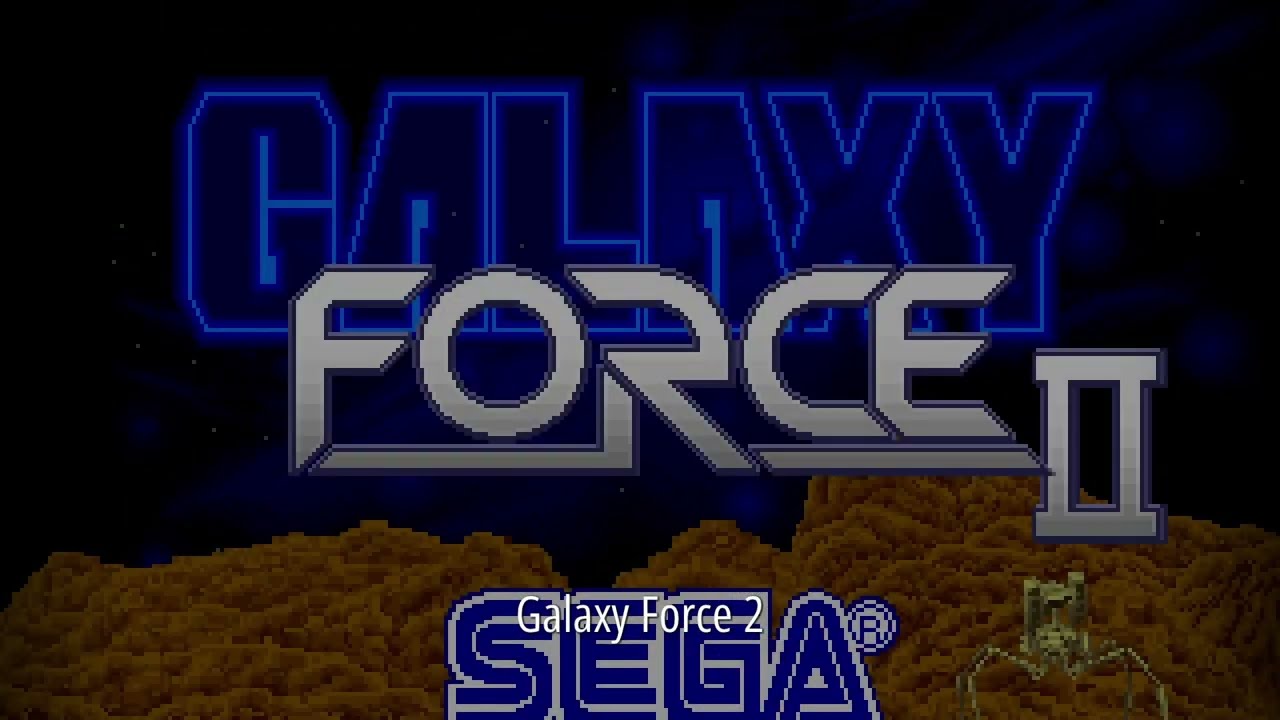 Galaxy Force 2 1988: Arcade Rail Shooter #retrogaming #arcadegames #railshooter #gameplay