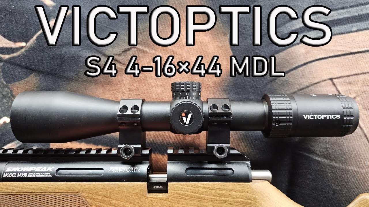 VICTOPTICS S4 4-16X44 MDL UNBOXING