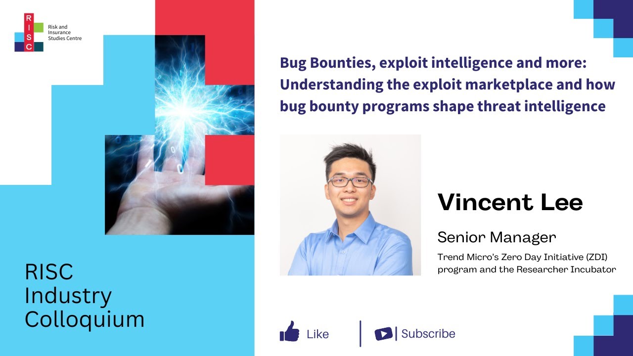 RISC Industry Colloquia - Vincent Lee