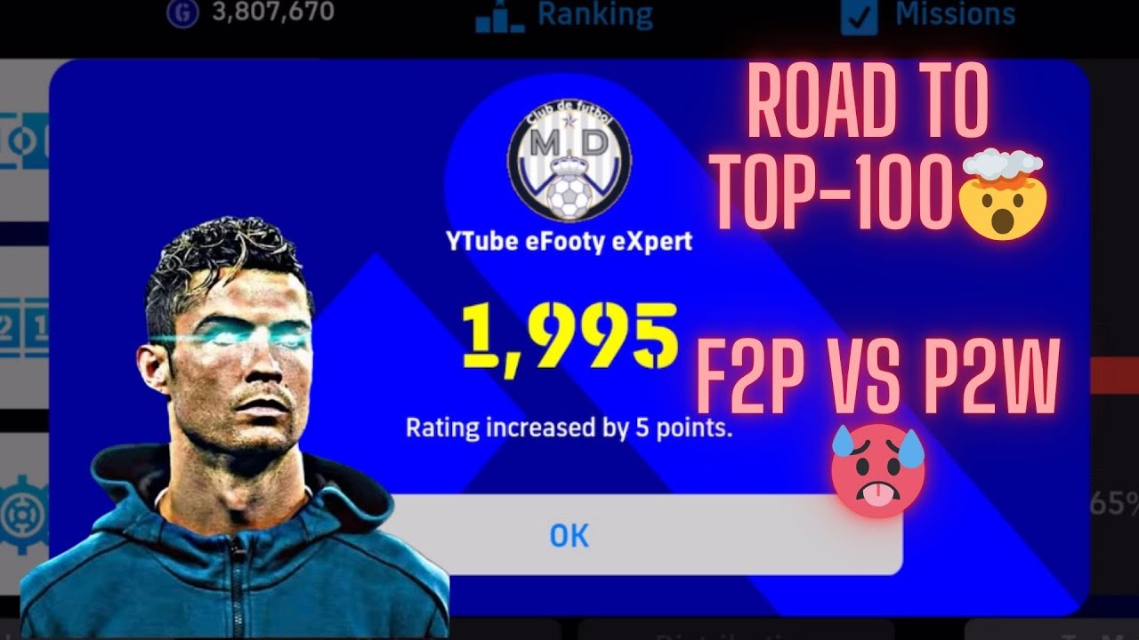 Road To TOP-100 😨 F2P POTW vs P2W Epic Players In Division 1🔥 | PART 1 