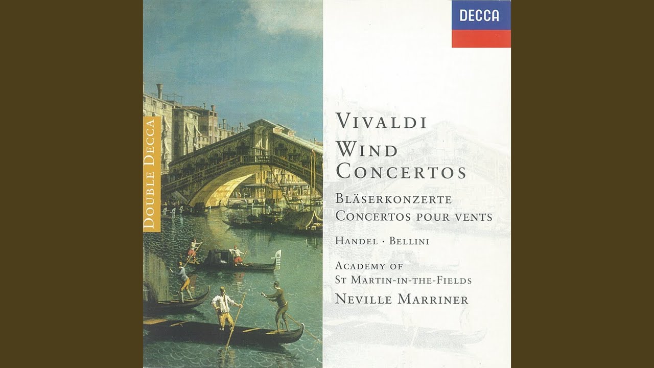 Vivaldi: Concerto in F for two oboes, two horns & violin, RV569