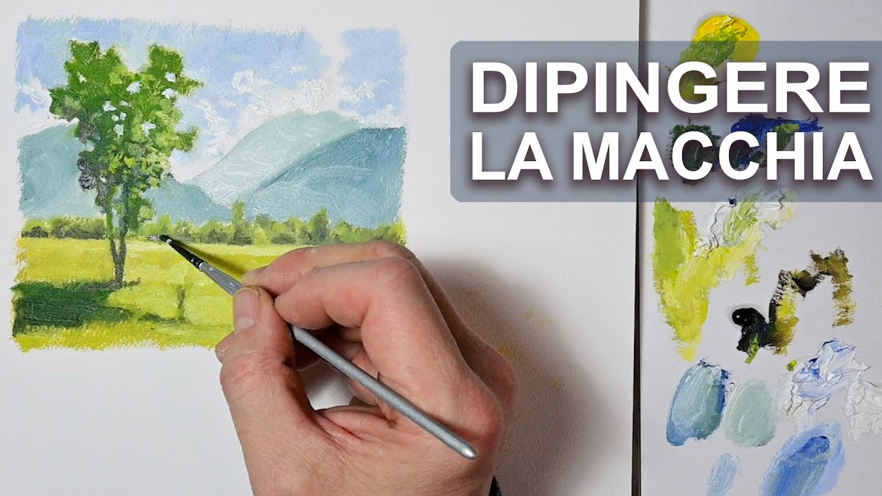 Dipingere alla maniera dei Macchiaioli