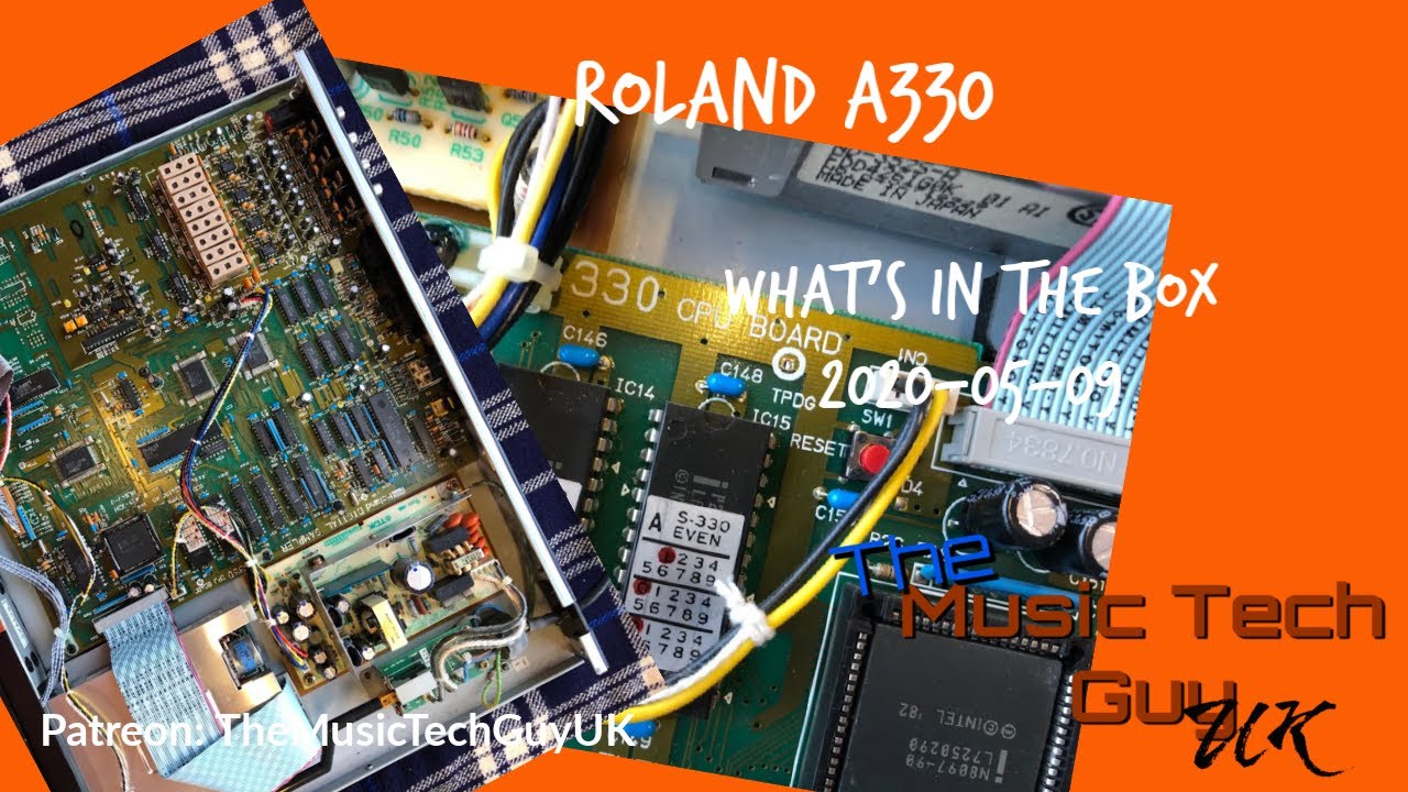 Roland S-330 - What's in the box?