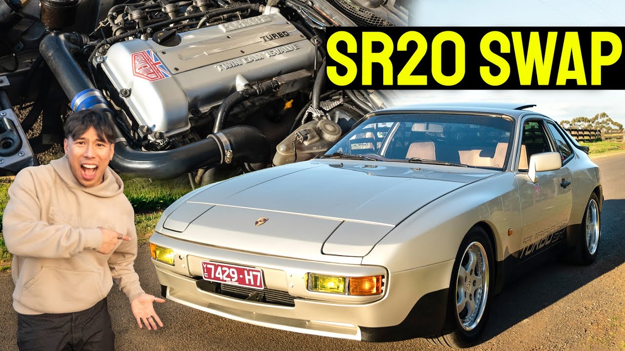 TURBO SR20 Swapped Outlaw Porsche - ROWDIEST RESTOMOD 944 EVER!
