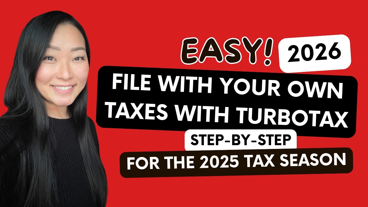 EASY: File Online With TurboTax for Beginners | 2025 Tax Season Tutorial in 2026