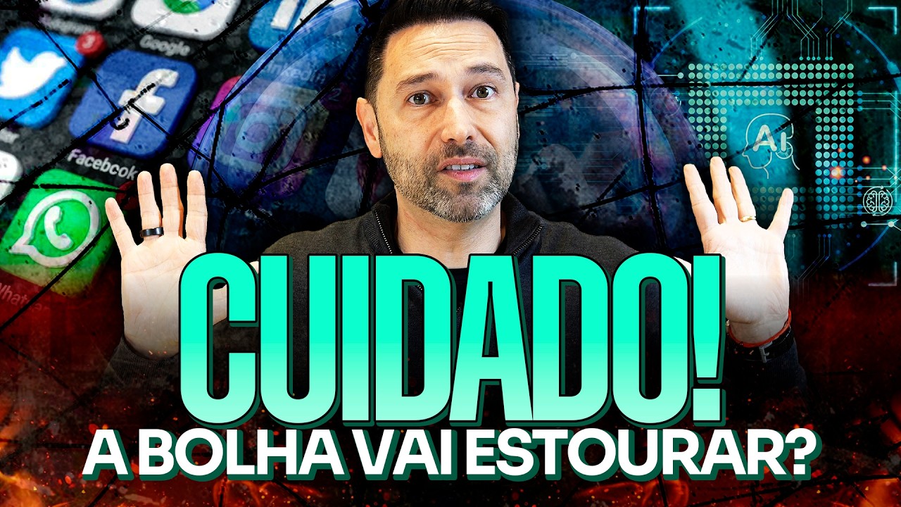 CUIDADO! A BOLHA VAI ESTOURAR? | ECONOMIA MUNDIAL EM ALERTA, JUROS EM QUEDA E INVESTIDORES COM MEDO