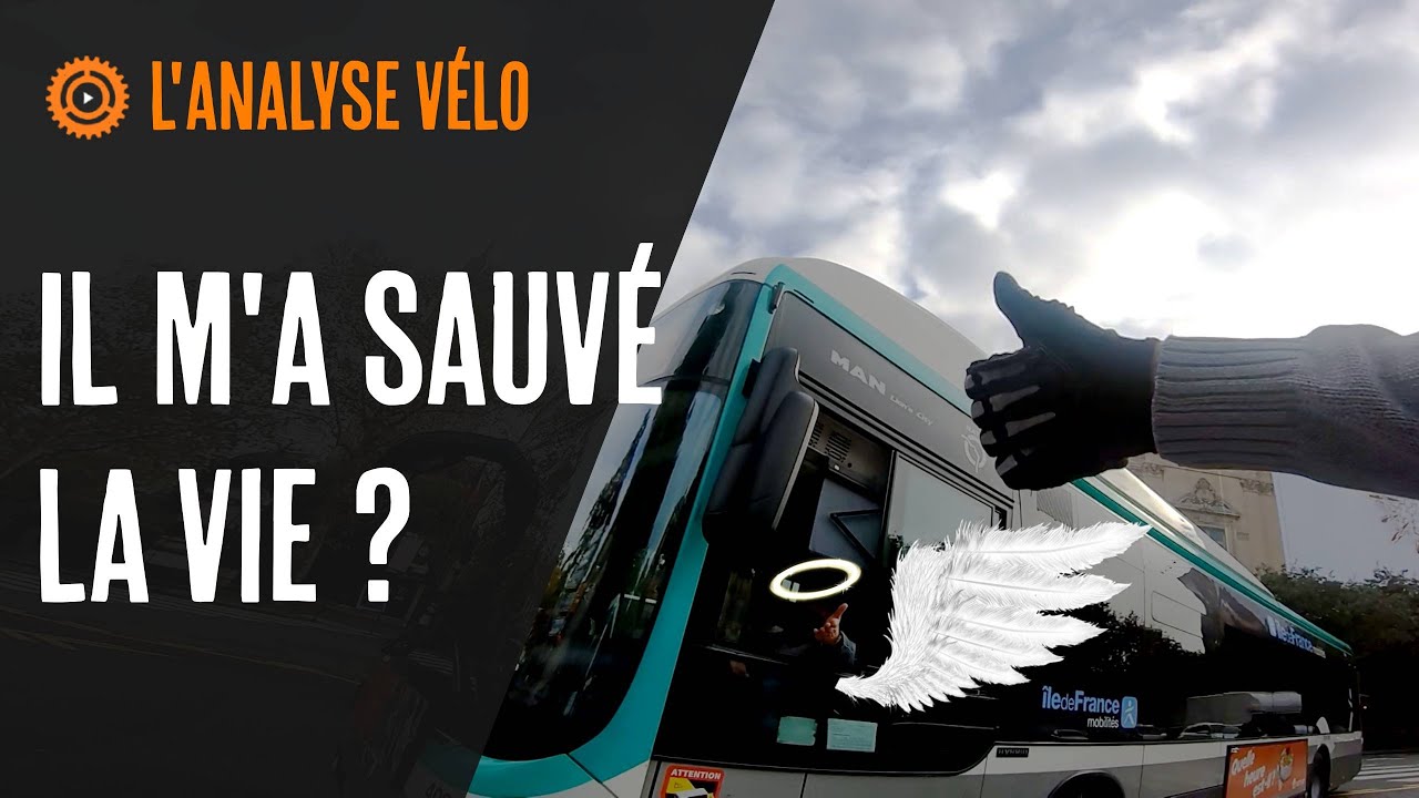 Ce chauffeur de bus m'a sauvé la vie ? l'analyse vélo (Place du châtelet à Paris)