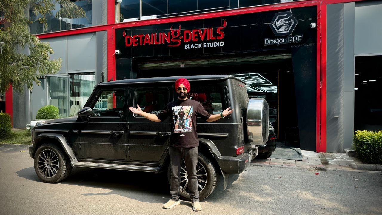 Revealing our new studio in Pitampura | Detailing Devils Black Studio | Sardarcasm