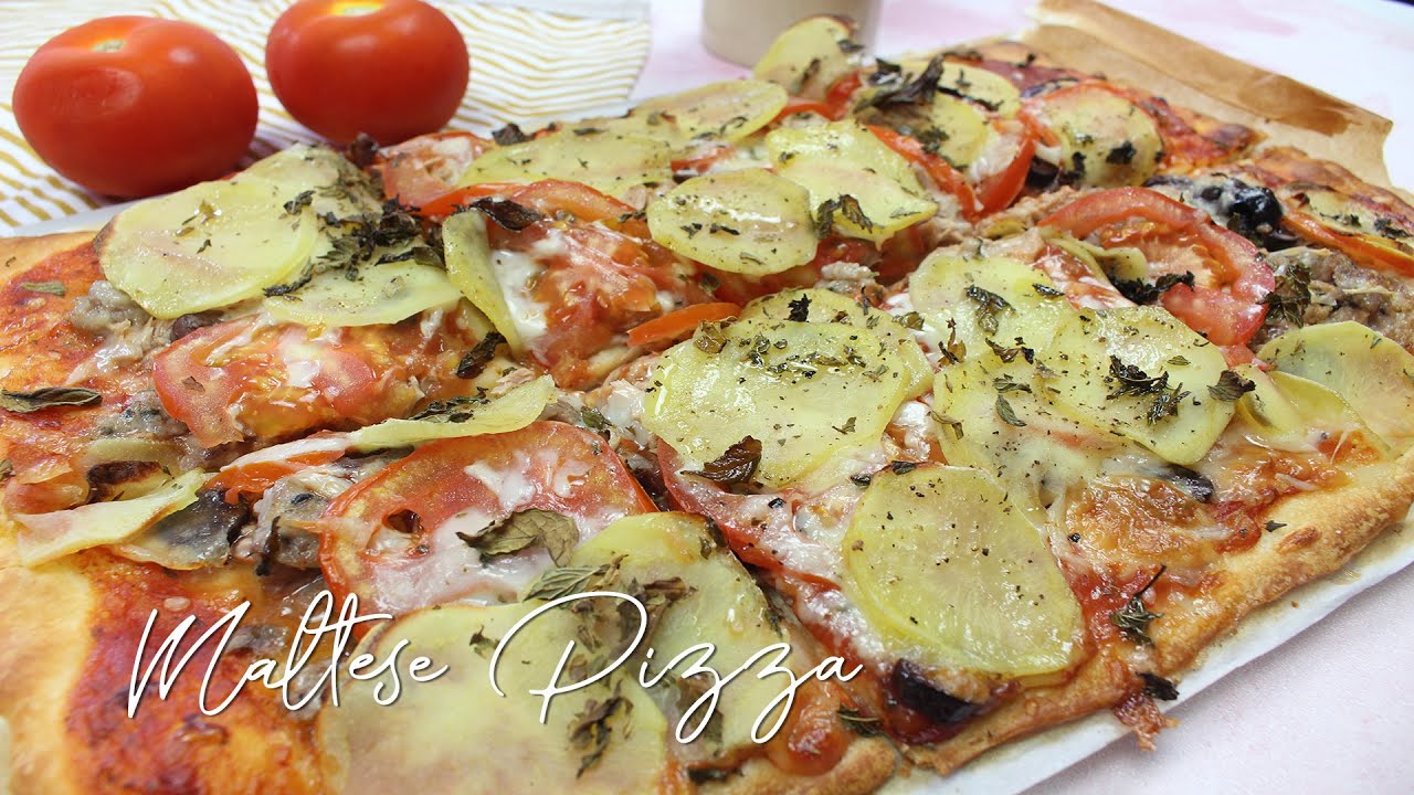 Pizza Maltija - Maltese Pizza