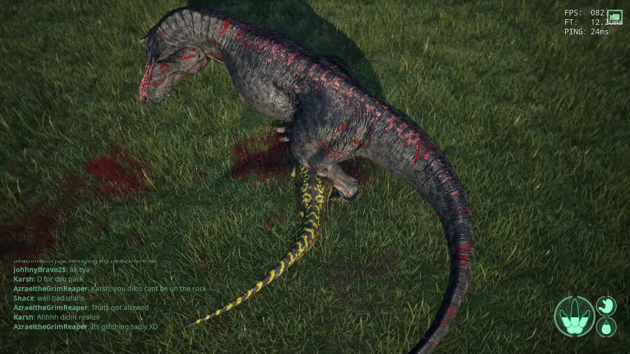 The Isle Legacy - Good Rexes are horrifying - Utah v Rex 1v1