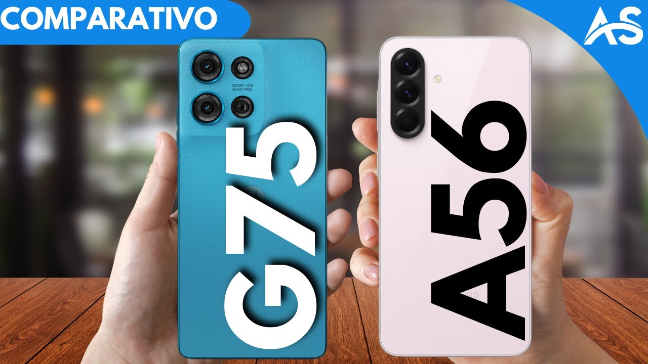 Moto G75 vs Galaxy A56 -Qual é o Melhor?