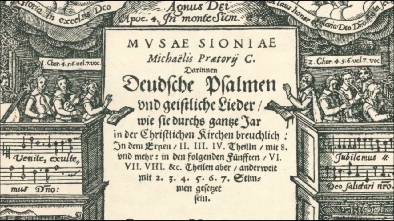 Michael Praetorius: Allein Gott in der Höh sei Ehr, for organ