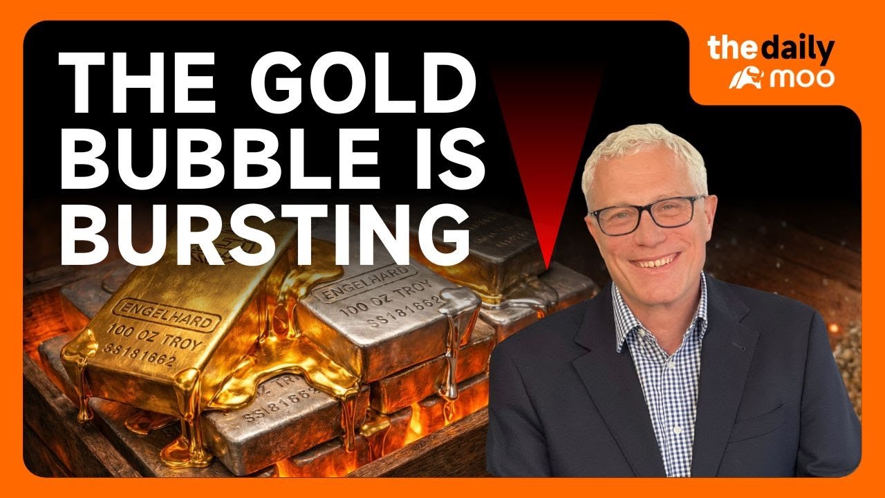 Gold price plummet indicates the bubble has burst
