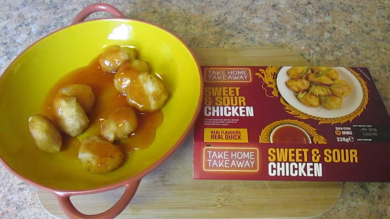Sweet & Sour Chicken - Morrisons Take Home Take Away - £2.00 - Chinese Food Review