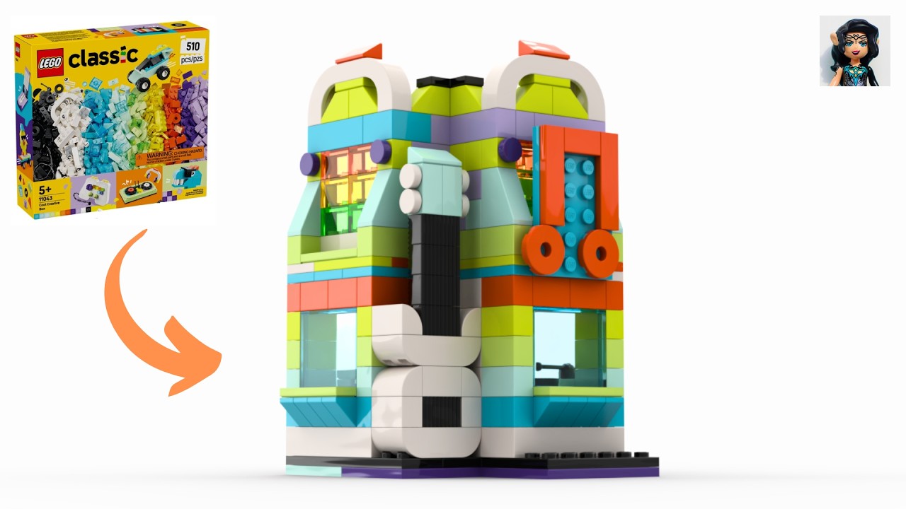 MUSIC STORE Lego classic 11043 ideas How to build