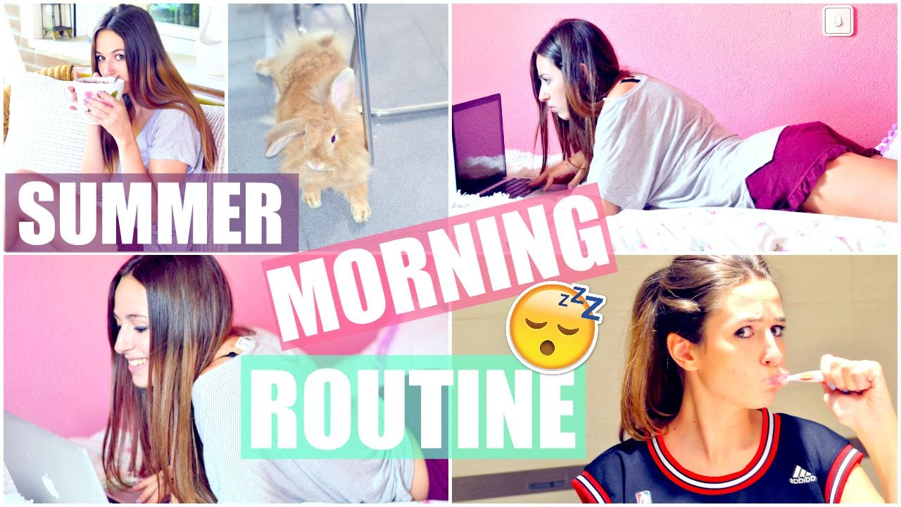 MY SUMMER MORNING ROUTINE 😴 Mi rutina de mañana en verano⎥Lady Scarlett