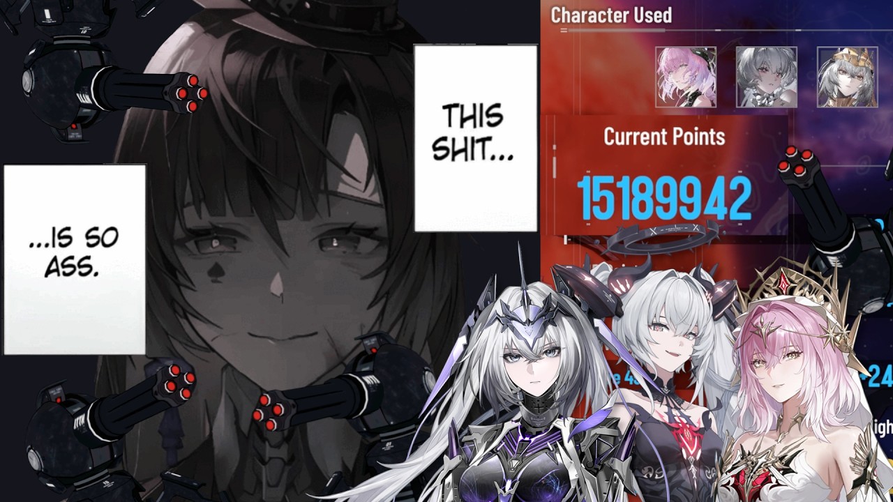Punishing: Gray Raven | Void Warzone 15.18m! (Legend) SSS+ Luna & Rosetta, SSS4 Ishmael