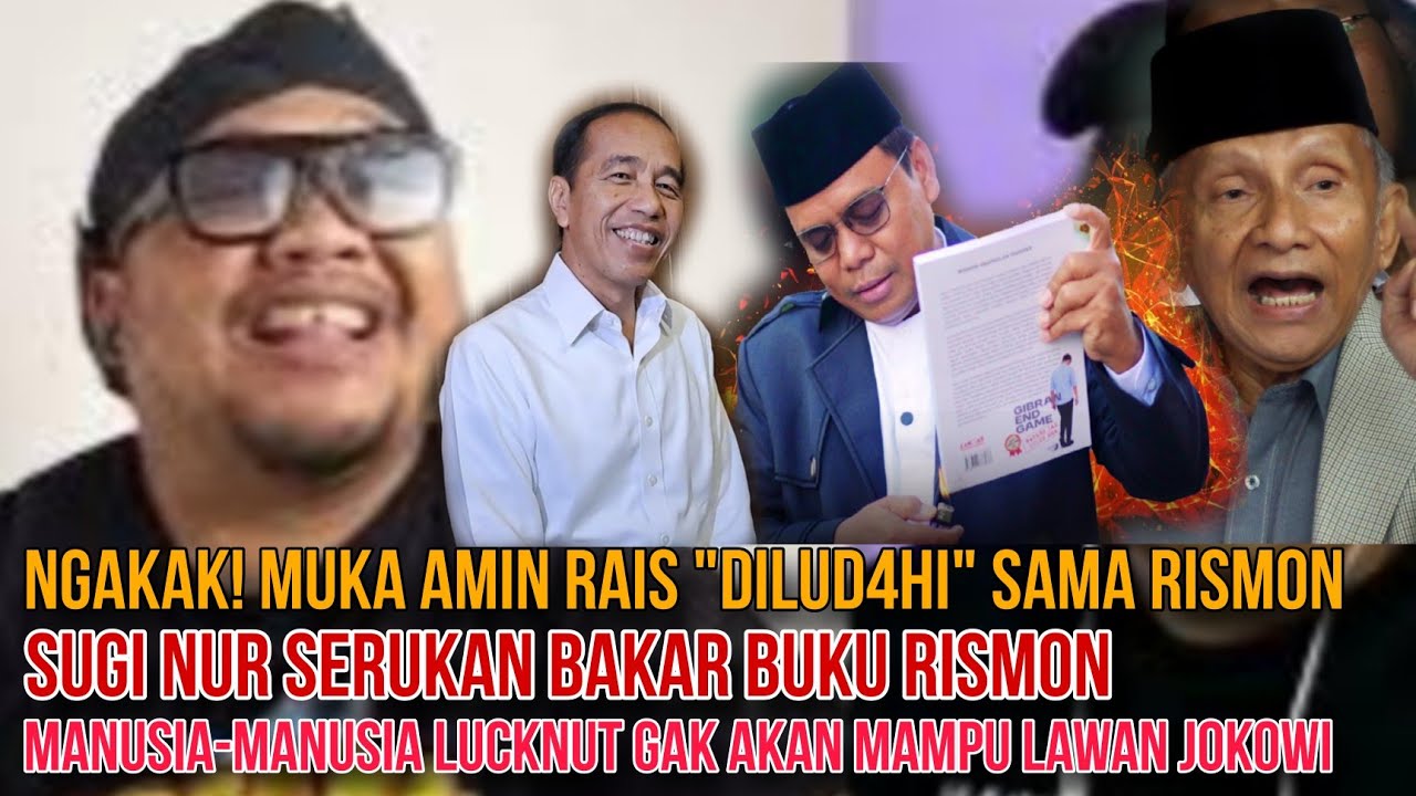 NGAKAK! MUKA AMIN RAIS 