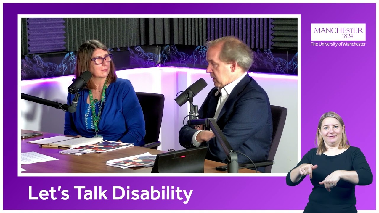 Let's Talk Disability in conversation with Professor Duncan Ivison and Professor Jackie Carter