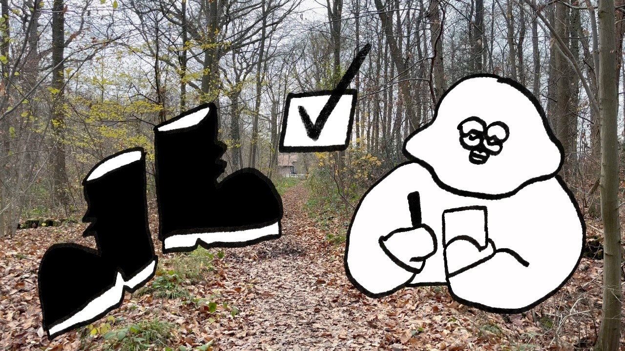 Exploring a Quiet Forest on My Way to Get My Shoes | Silent Vlog (Shot on iPhone)