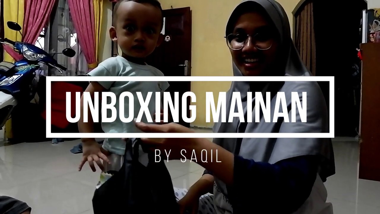 Saqil Unboxing Tayo & Mobil Polisi | Unboxing Mainan Saqil 1
