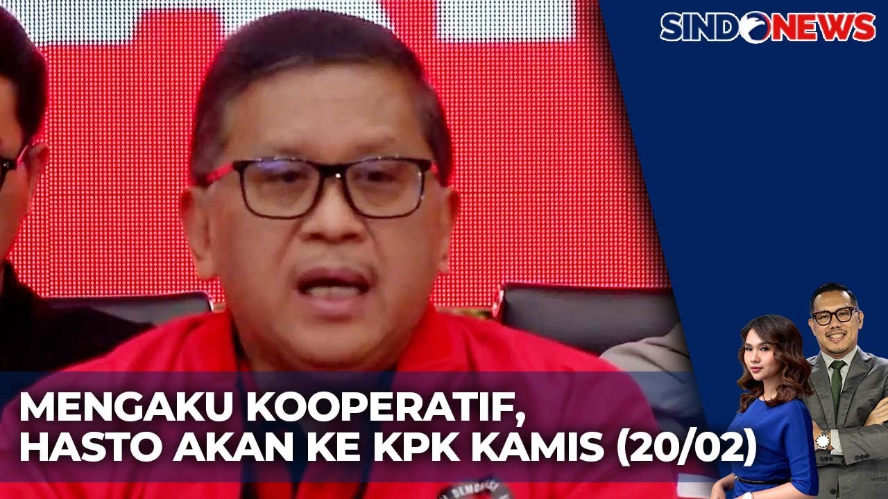 Hasto Minta KPK Hormati Praperadilan | Sindo Today | 19/02