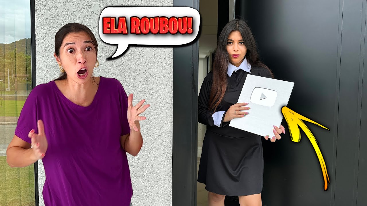 WANDINHA MÁ ROUBOU NOSSA PLACA DO YOUTUBE ★ FAMÍLIA MASUDINHA ★