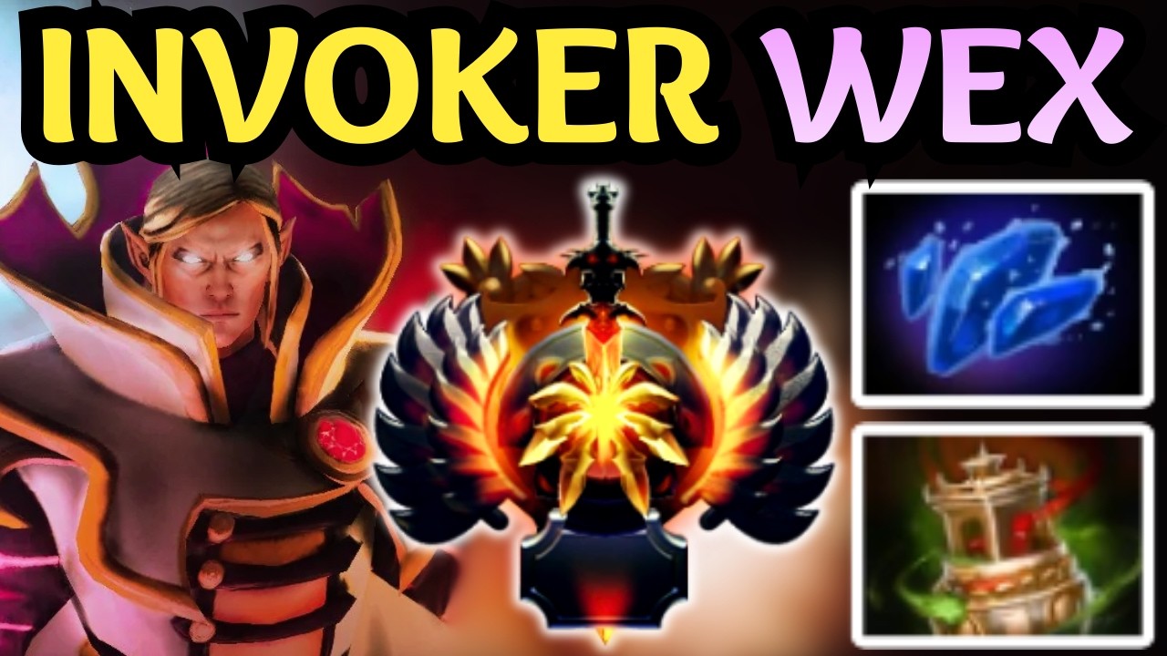 🔥 IMMORTAL WEX INVOKER MID — VESSEL IS ALL YOU NEED | DOTA 2 🔥