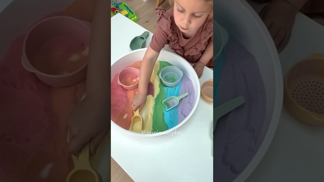 Such an easy DIY and a great deal cheaper than buying coloured sand!