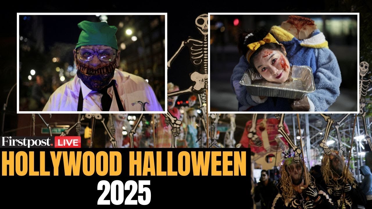 USA LIVE: West Hollywood hosts its iconic Halloween Carnival | Halloween 2025 | N18G