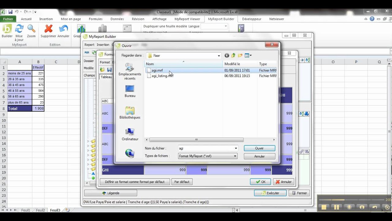 Reporting RH - Bilan social - AGI & Logiciel MyReport