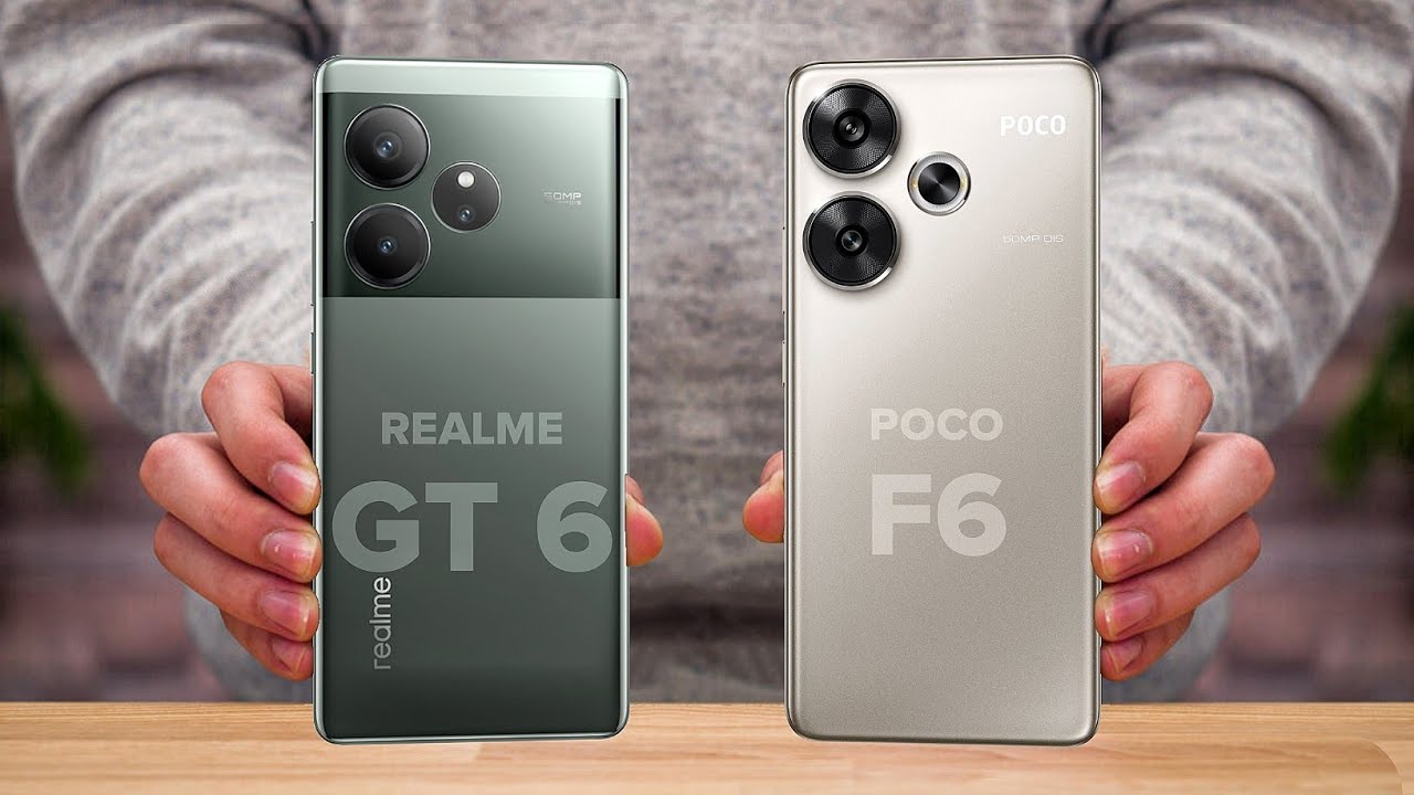Realme GT 6 Vs Poco F6 || Full Comparison ⚡ Which one is Best?