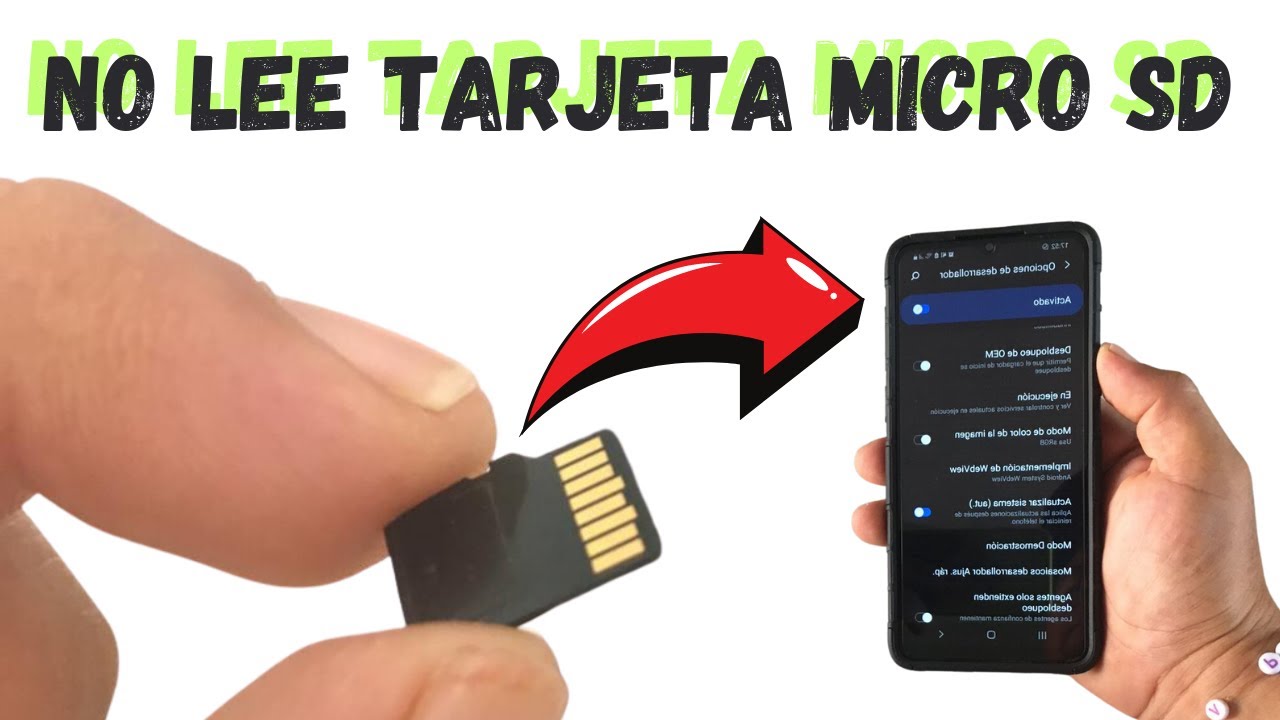 mi celular no reconoce tarjeta micro sd/repara y formatea sin computadora