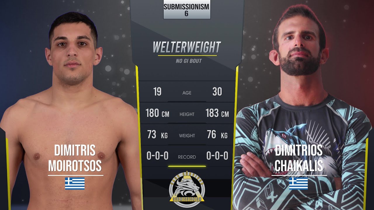 Submissionism 6: Dimitris Moirotsos vs. Dimitrios Chaikalis Full Fight