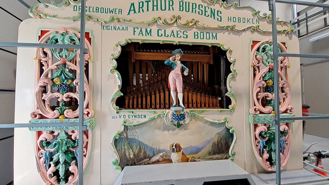 68 key Bursens street organ 