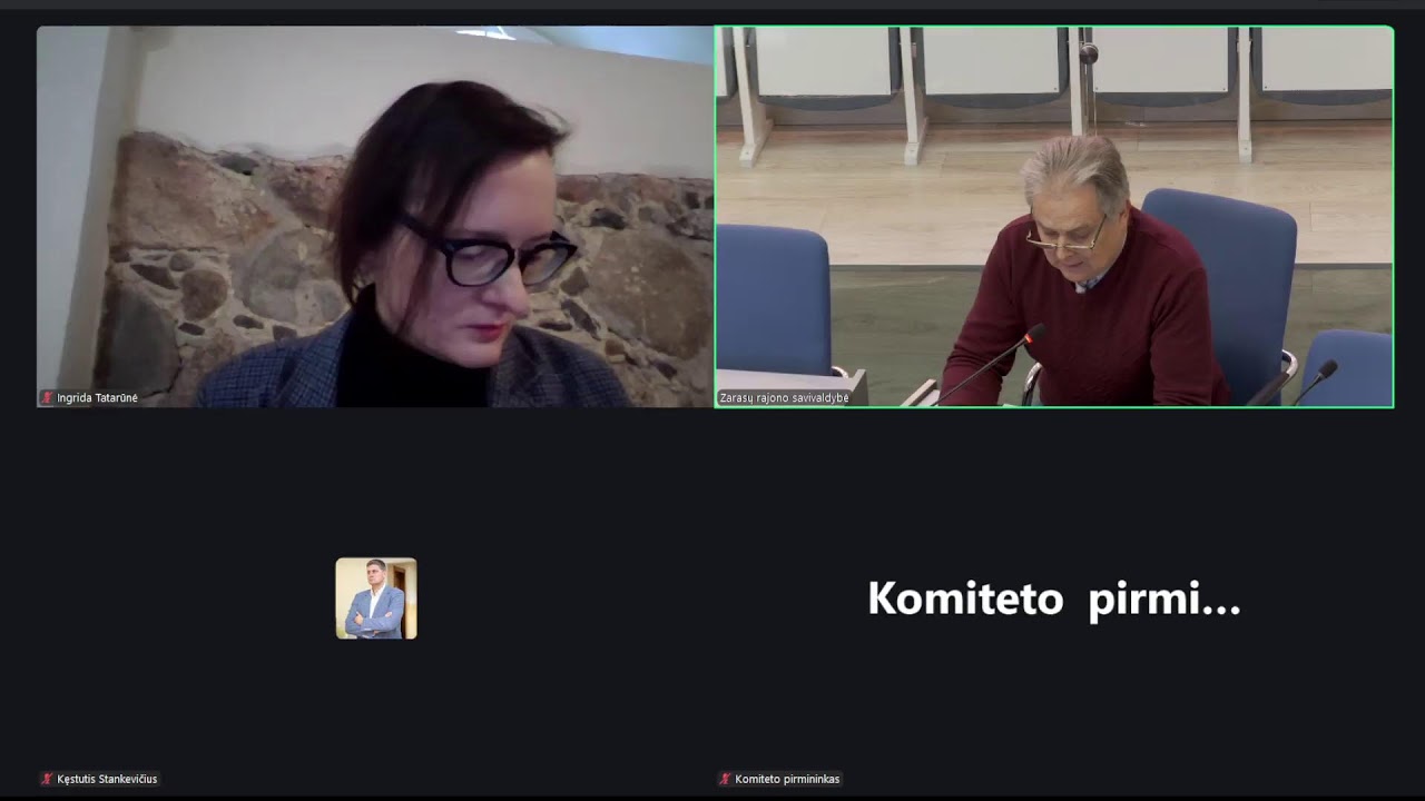 Zarasų rajono savivaldybės tarybos finansų komiteto posėdis (2026-01-26)