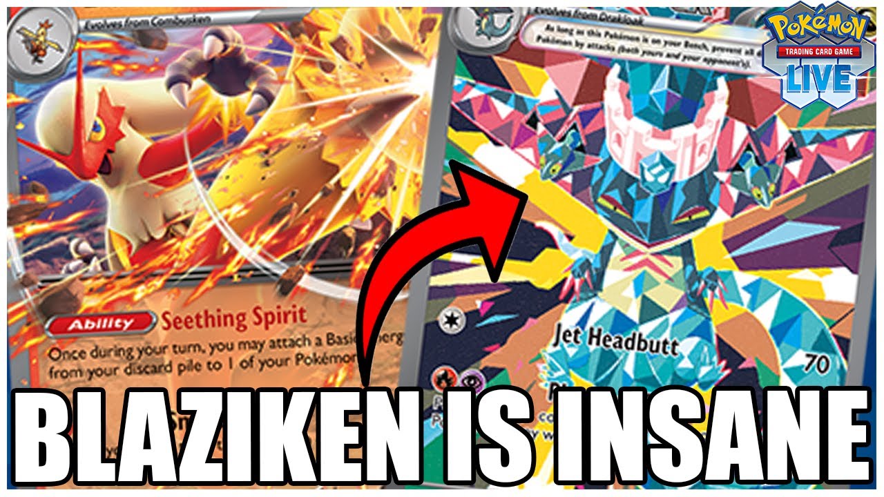 BLAZIKEN EX & DRAGAPULT EX?!? | Pokemon TCG Live Deck & Gameplay