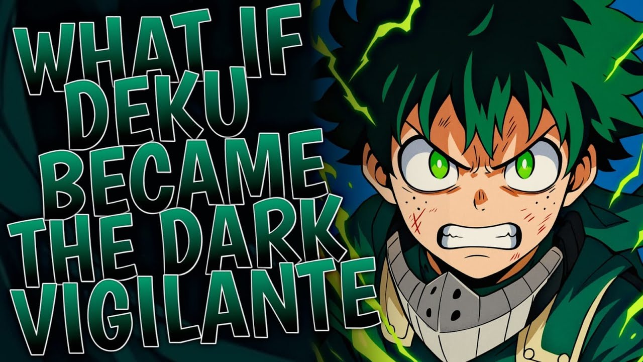 What If Deku Became The Dark Vigilante | Movie