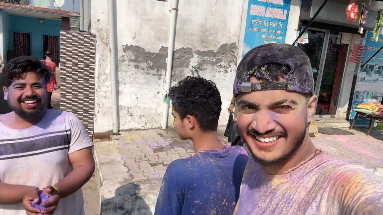 Holi celebration ❤️🫶🏻 