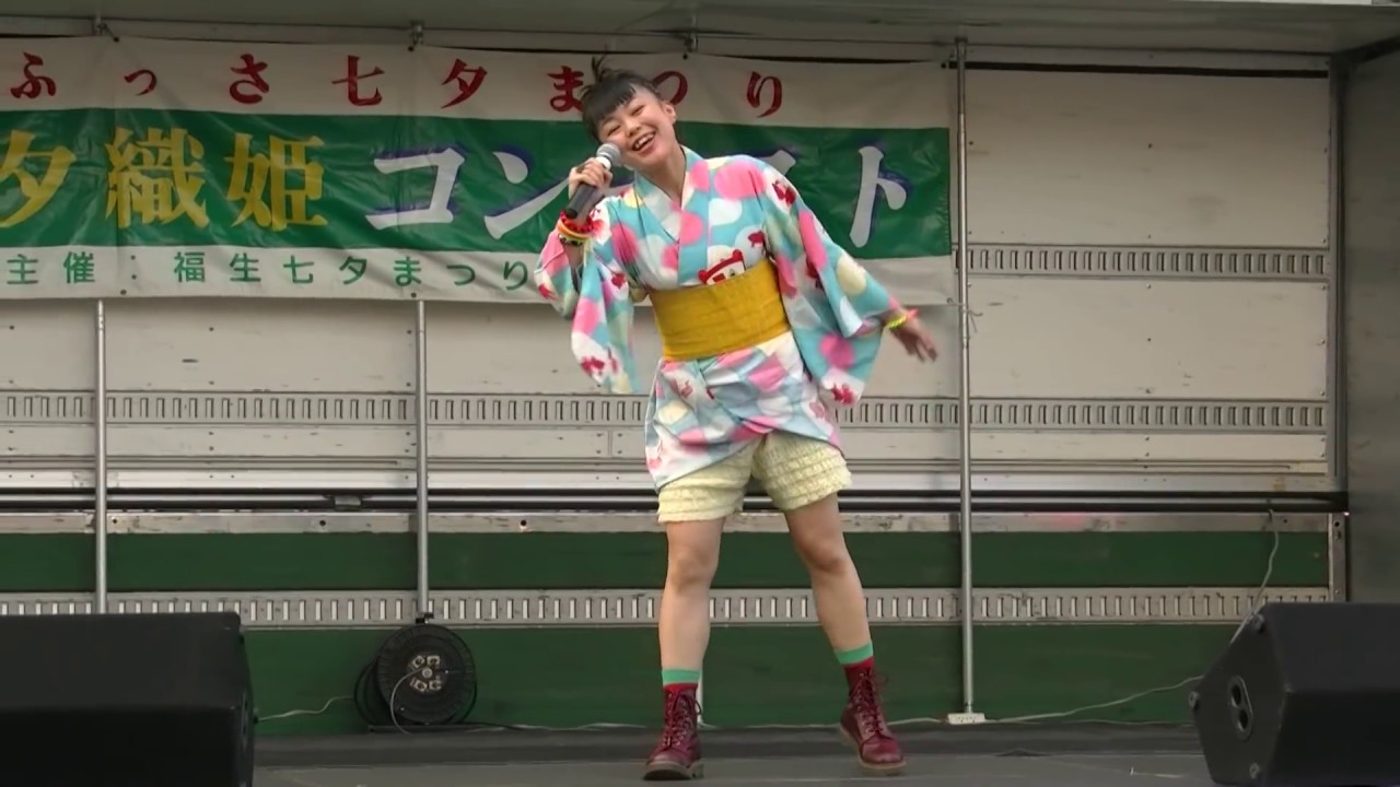 2016/8/4　元Whiteberry 前田由紀　YUKI～夏祭り　福生七夕まつり