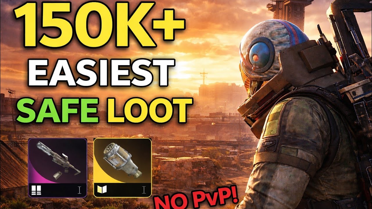 ULTIMATE Spaceport PvE Loot Route — NO PvP (150k+ Per Run) | ARC Raiders