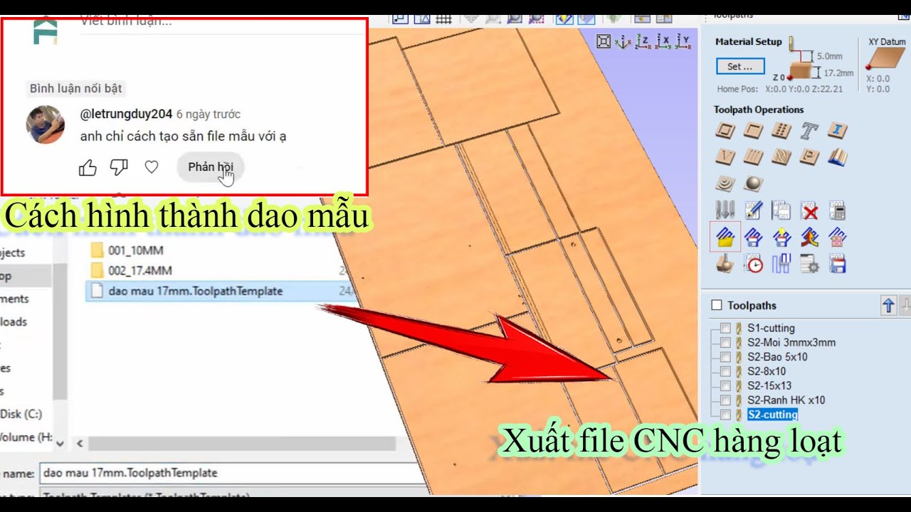 Khoale | Cách hình thành Dao mẫu cho ABF aspire