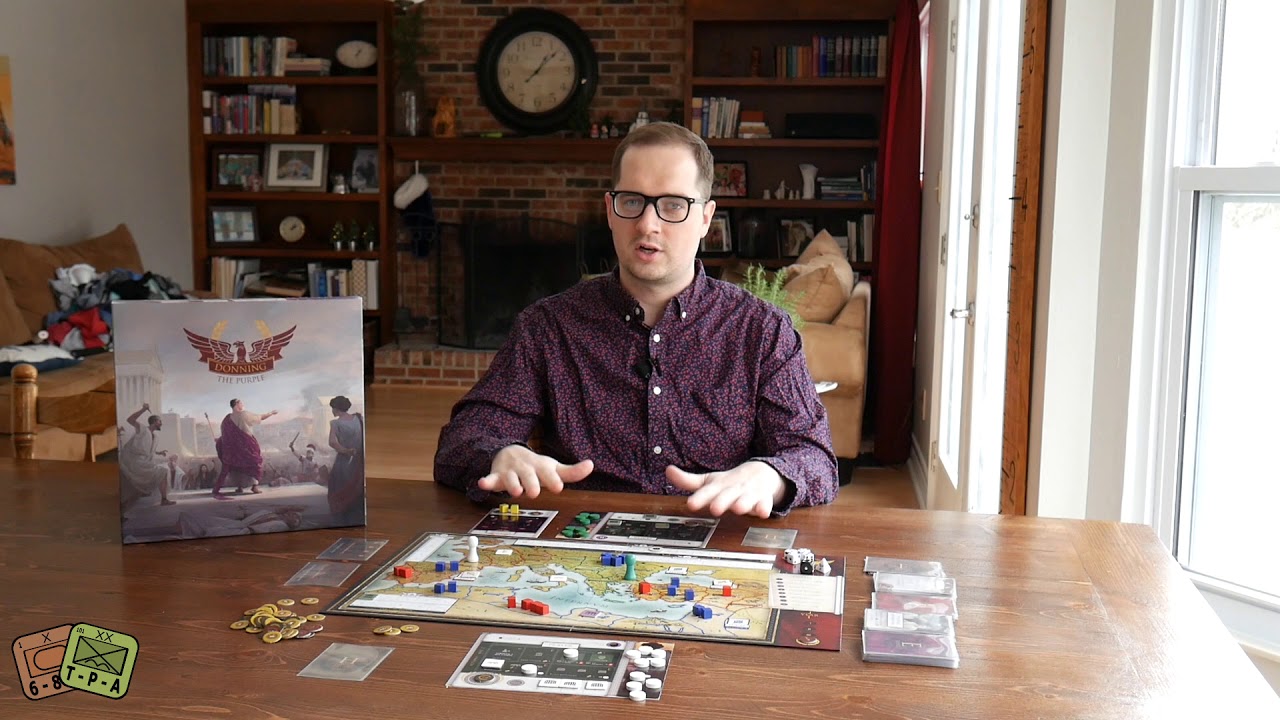 Review: Donning The Purple from Trompet Games - The Players' Aid