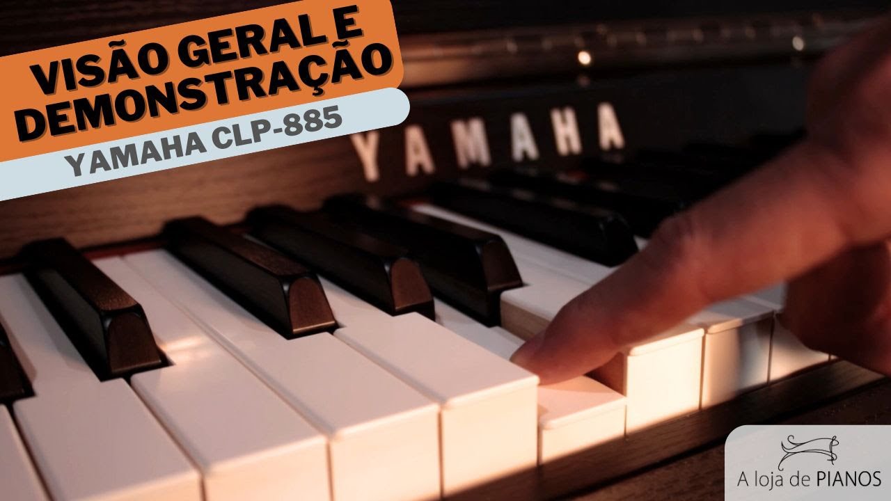 Yamaha CLP 885 :: Demonstração e Visão Geral