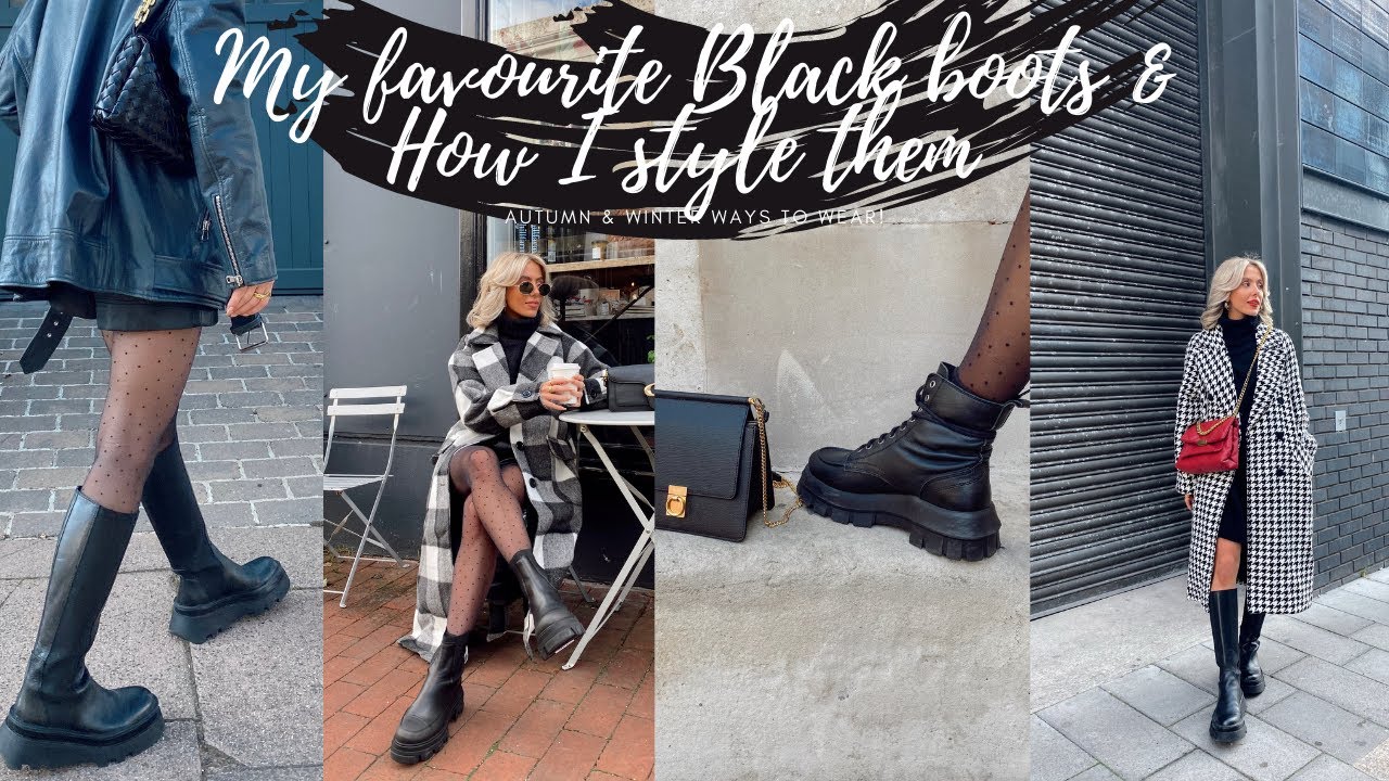 HUGE AUTUMN / WINTER MUST HAVE BOOT COLLECTION 2021! My boot collection and styling haul! India moon